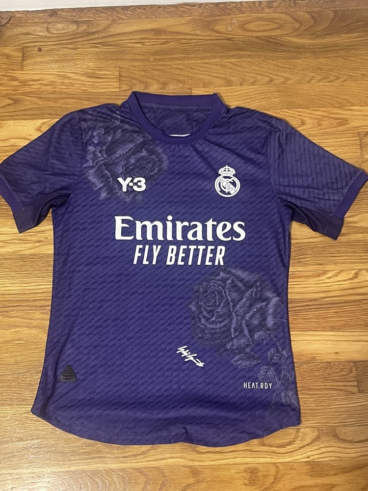 REAL MADRID 23/24 FOURTH AUTHENTIC JERSEY LIMITED-EDITION Y-3 IU0035 Size Small