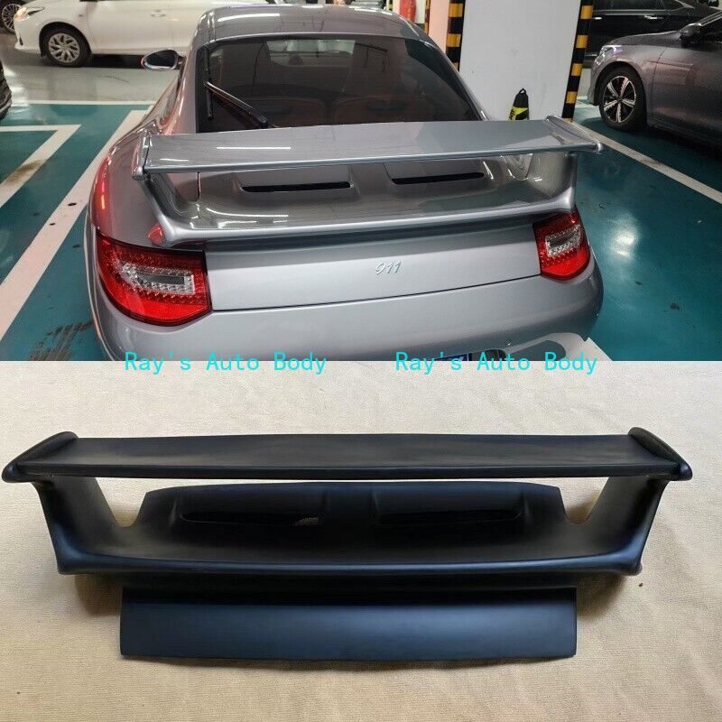 Fits For 04-12 Porsche 911 997 Carrera FRP Unpainted GT3 Rear Trunk Spoiler Wing