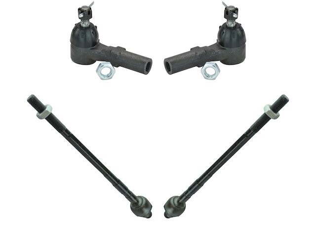 Front TRQ 4 Piece Tie Rod Set Tie Rod End Set fits Ford Probe 1993-1997 55NZBM