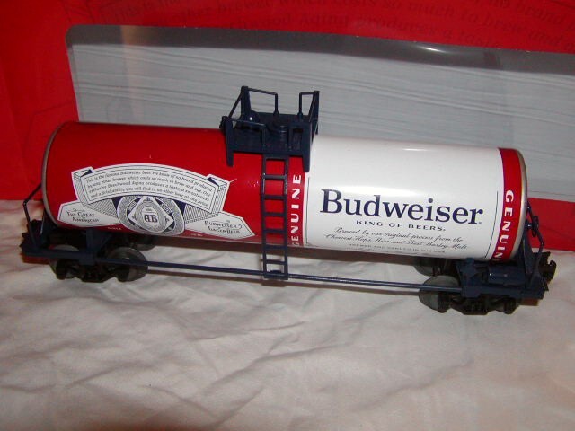 Lionel O 27 Anheuser Busch Budweiser Unibody Tank Car 2022 Shelf Display
