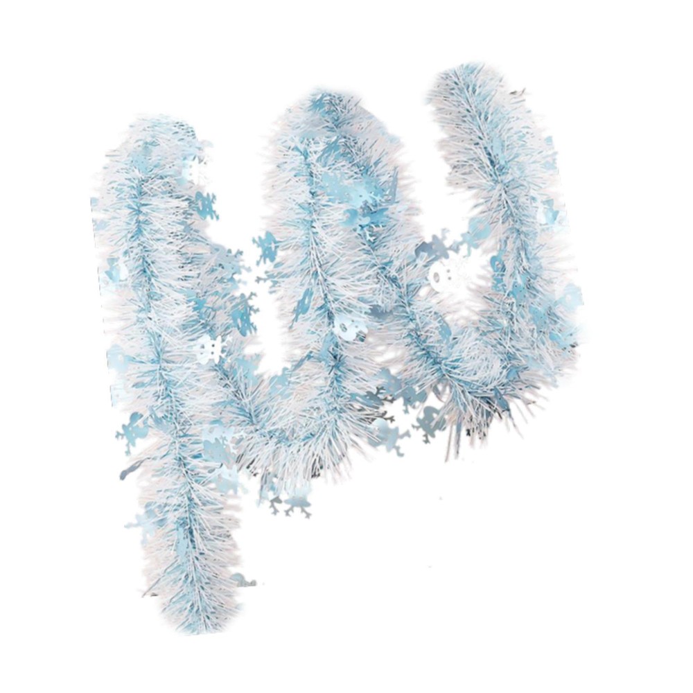 Elk Christmas Tinsel Garland Shiny Xmas Decor for New Year Xmas Tree Wedding