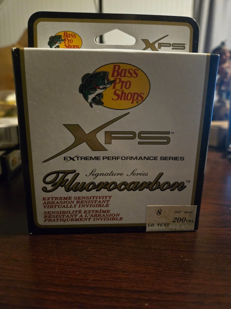 Bass Pro Shops XPS Fluorocarbon 8lb Test Fishing Line, 200 yds