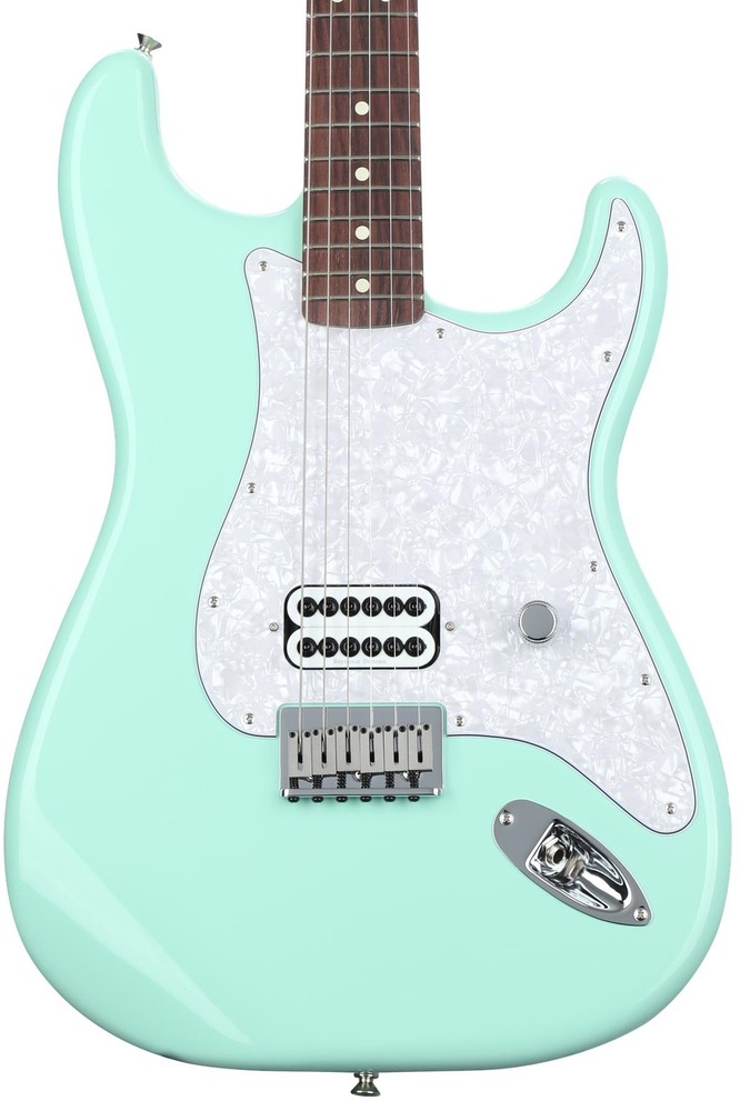 Fender Tom DeLonge Stratocaster Electric Guitar - Surf Green