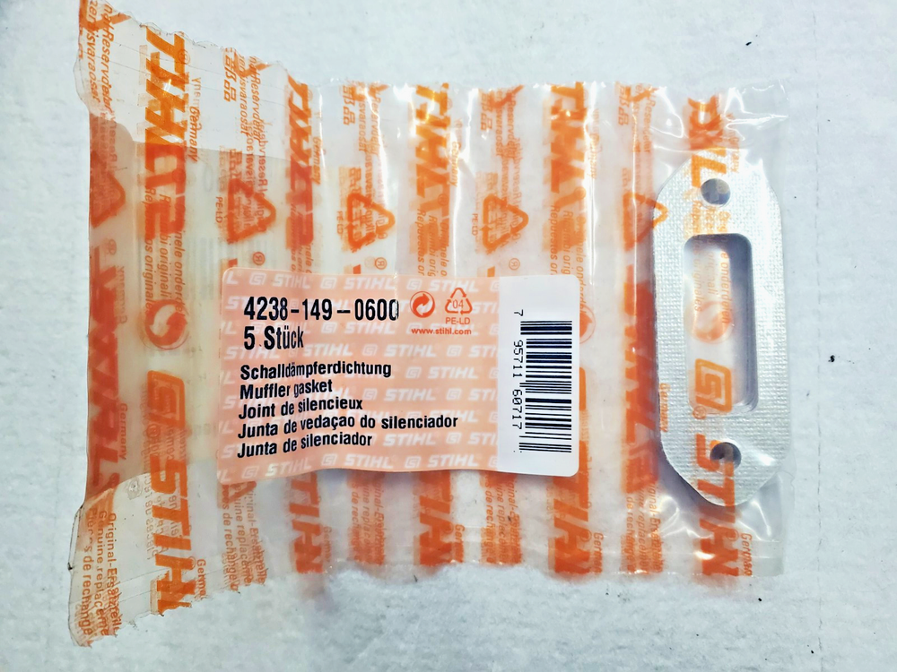 STIHL OEM Muffler Gasket for TS410 TS420 Cut Off Saws 4238 149 0600 A1
