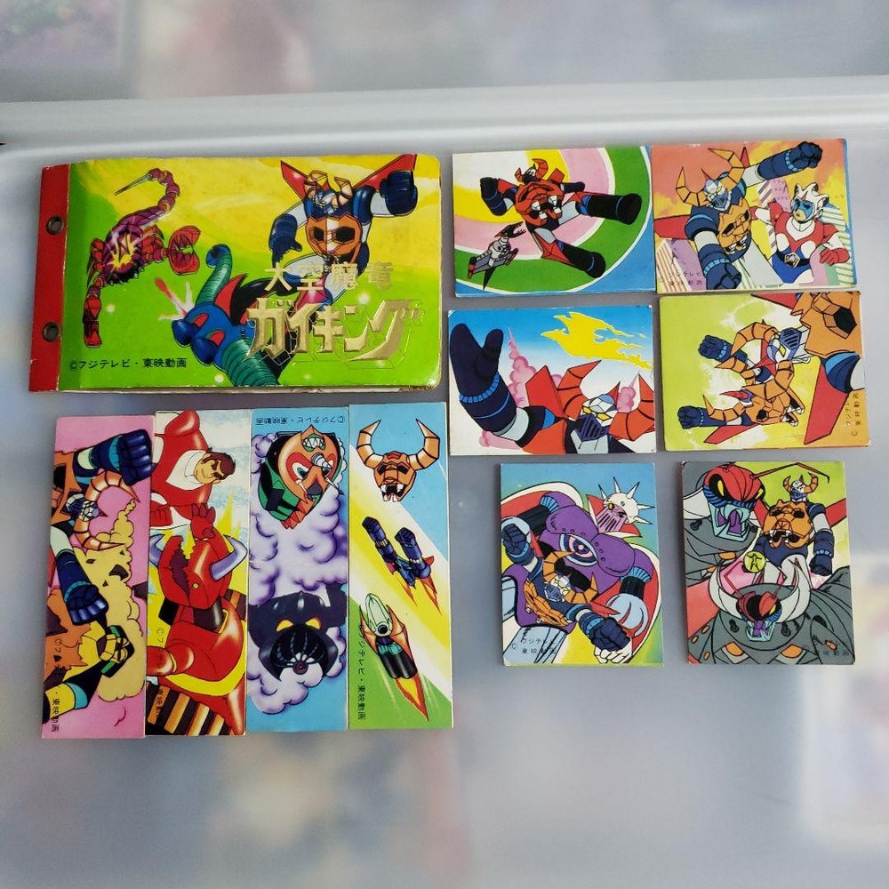 Showa Amada Guyking Trading Card Set 10 Albums Collectible Good Condition no113