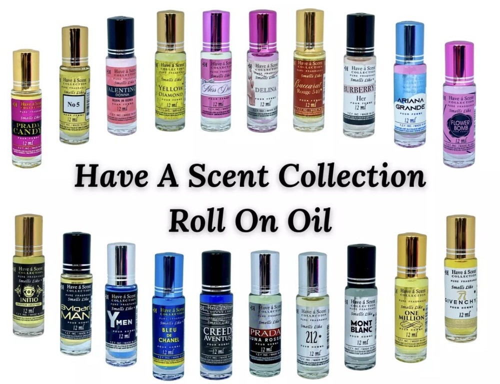 Have A Scent Men & Women Roll On Scent Body Oil 12 Ml Limited Time Only-image