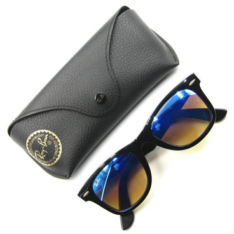 Ray-Ban Sunglasses Rb4340 Wayfarer Ease Ese Us Fit Italy 601 4O Black