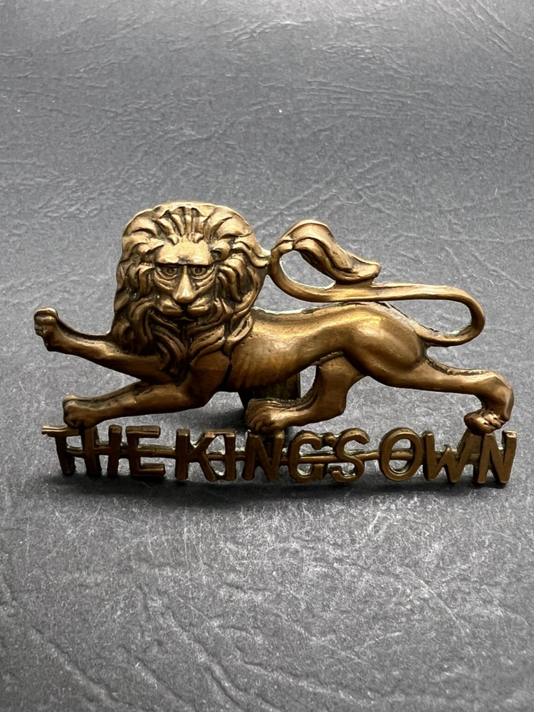 The King's Own Royal Lancaster Regiment - British Military Army Cap Badge