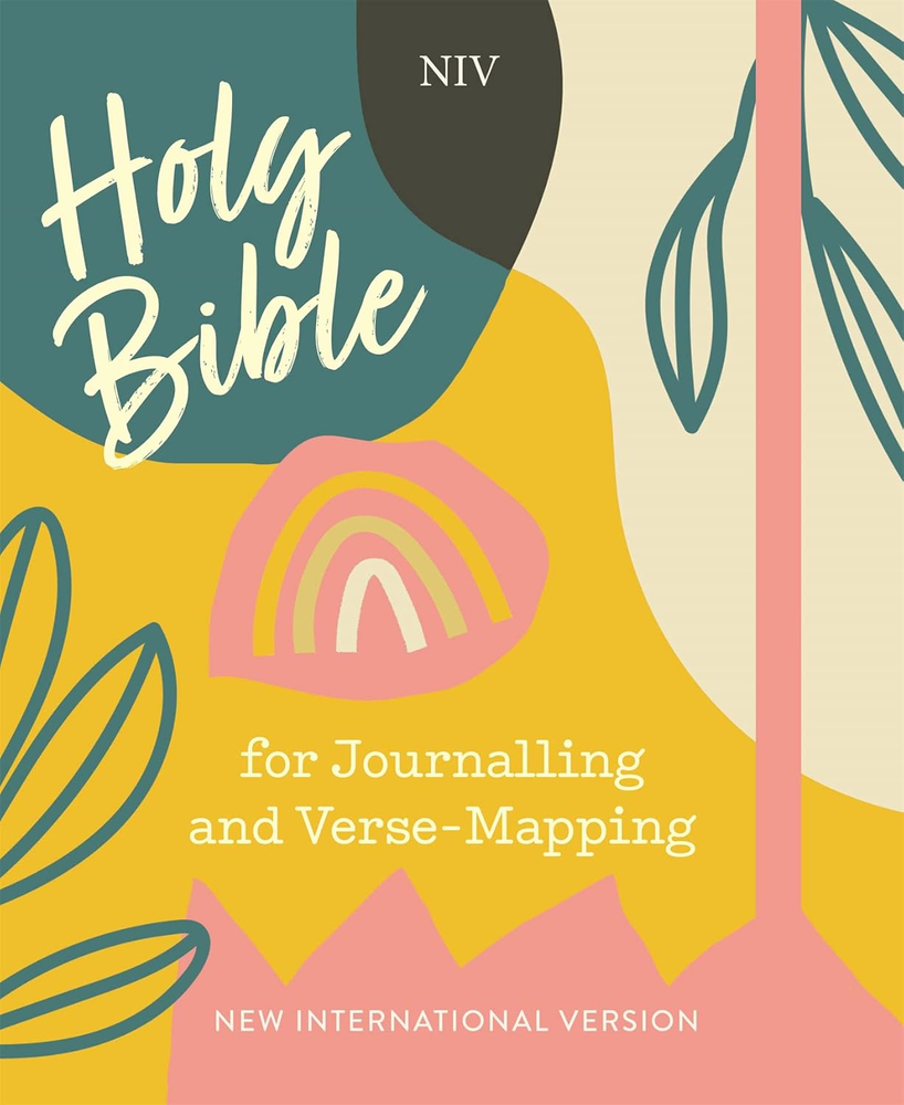 NIV Journaling Bible with Verse Mapping in Rainbow Design