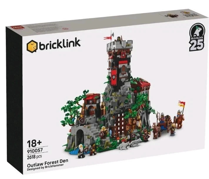 LEGO Bricklink Series 6: Outlaw Forest Den 910057 - In Hand