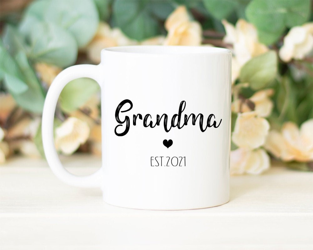 Grandma Pregnancy Announcement New Grandma Mug New Grandma Gift Future Grandma