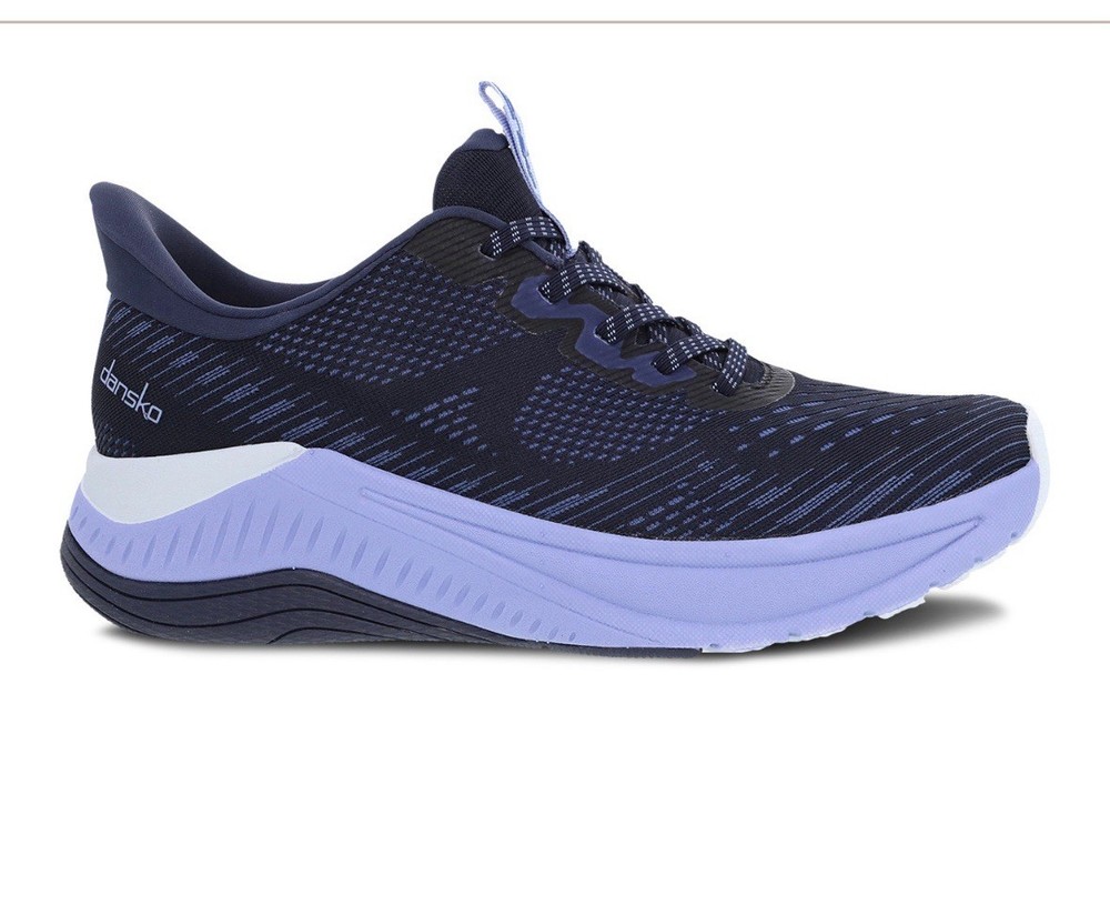 Dansko Womens Navy Peony Mesh Running Shoes Size EU 40 US 9.5-10