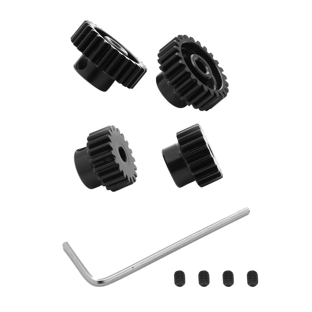 1/10 Aluminum Motor Gear for TAMIYA TT01 TT02 TB02 TA05 Grasshopper RC Cars