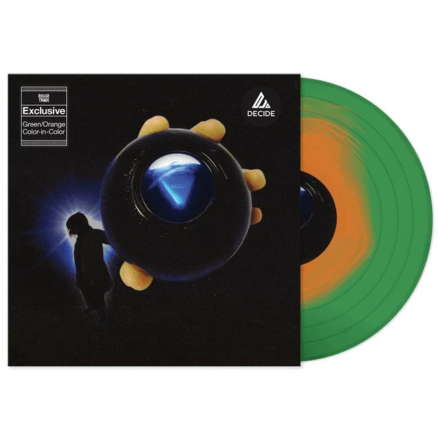 Djo Decide Rough Trade Exclusive Limited Green Orange Vinyl Record LP Joe Keery