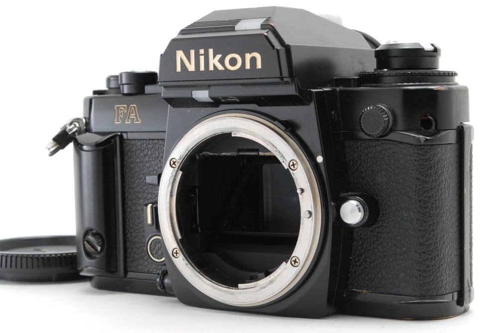 Nikon FA Black 35mm SLR Film Camera Body Read [Near MINT] From JAPAN