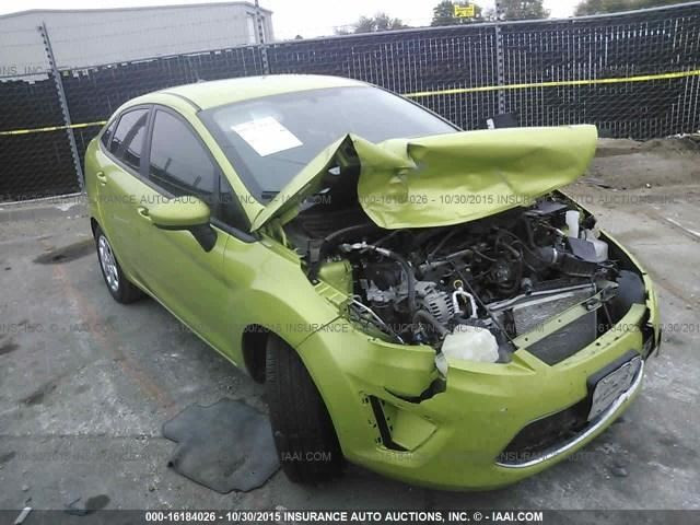 Driver Tail Light 4 Door Sedan Quarter Panel Mounted Fits 11-13 FIESTA 4597920