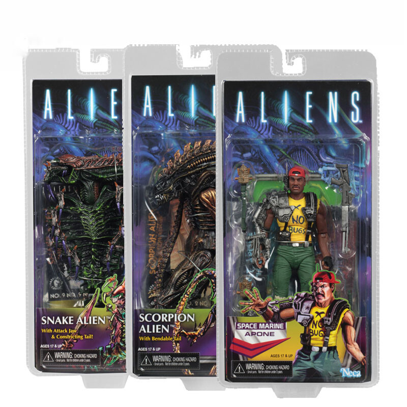 NECA Aliens Snake/Scorpion Alien Apone Action Figure Model Statue Toy Figurine