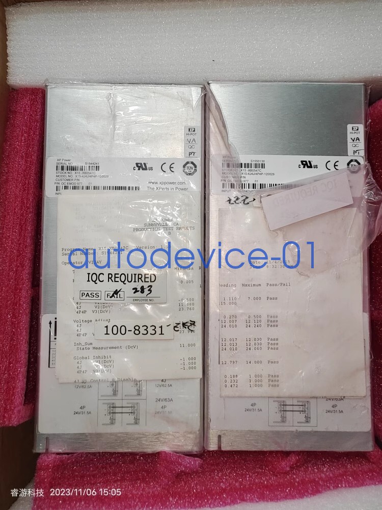 1PC NEW XP Power X15-4J4J/4P4P-120029 DHL/FedEx