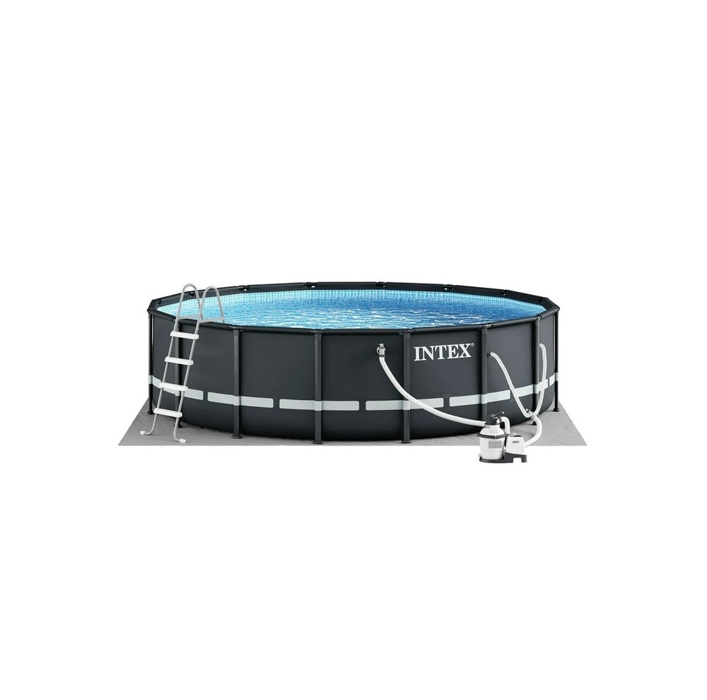 Intex 14ft x 48in Ultra XTR Frame Above Ground Pool Set with Pump and Ladder