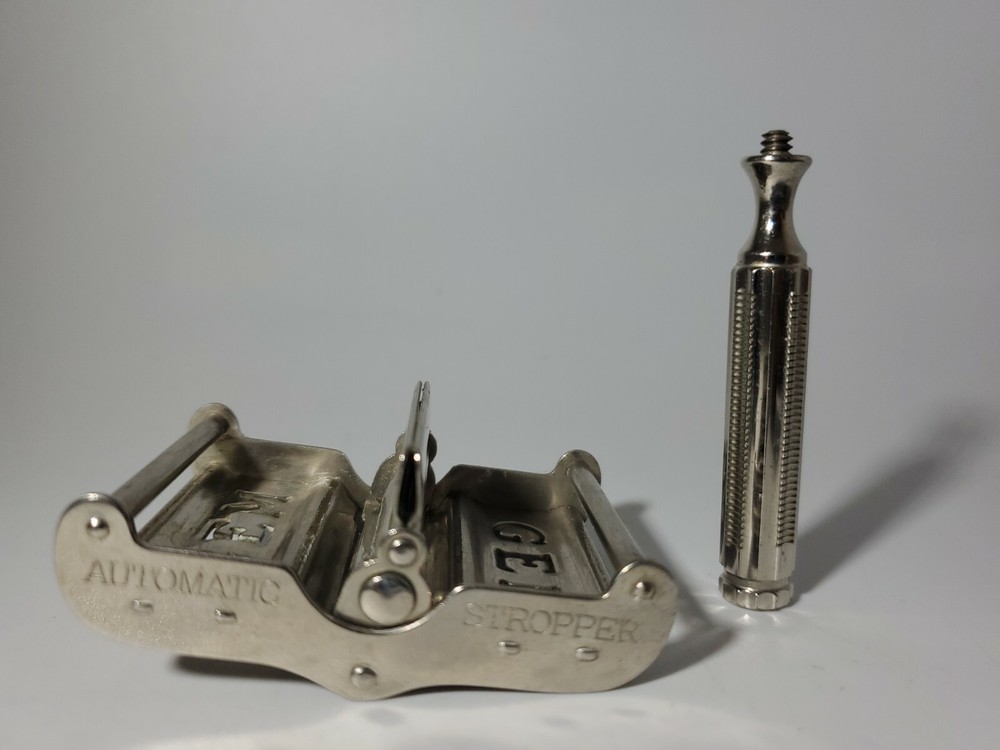 VINTAGE GEM AUTOMATIC STROPPER DATED MAY 27, 1919 RARE ITEM MADE IN USA