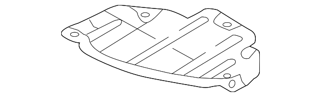 Genuine Mazda Access Panel Replacement Part TK48-56-071