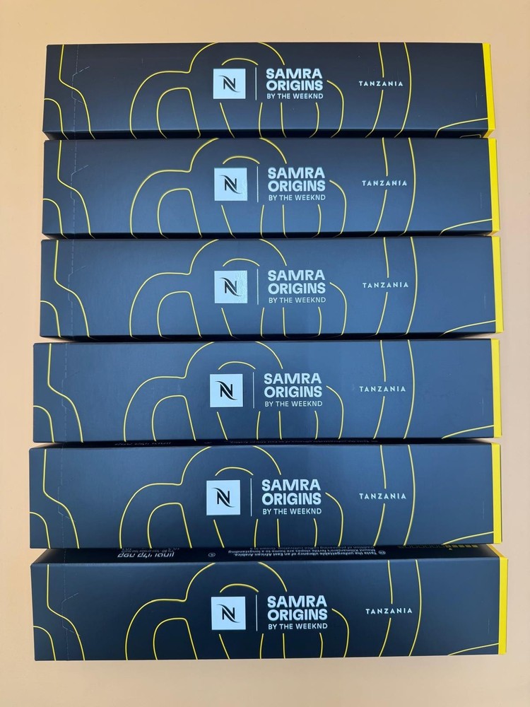 NESPRESSO Vertuo Tanzania Limited Edition Citrus & Cereal- 6 Sleeves- NEW