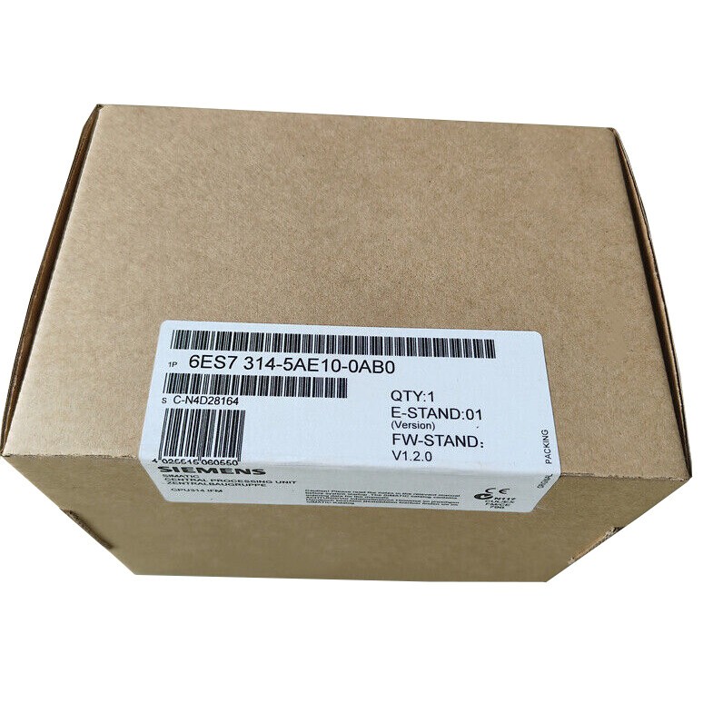 6ES7314-5AE10-0AB0 1PC NEW SIEMENS 6ES7 314-5AE10-0AB0 Central Processing Unit