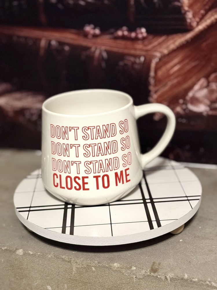 Vintage Mug The Police Lyrics
