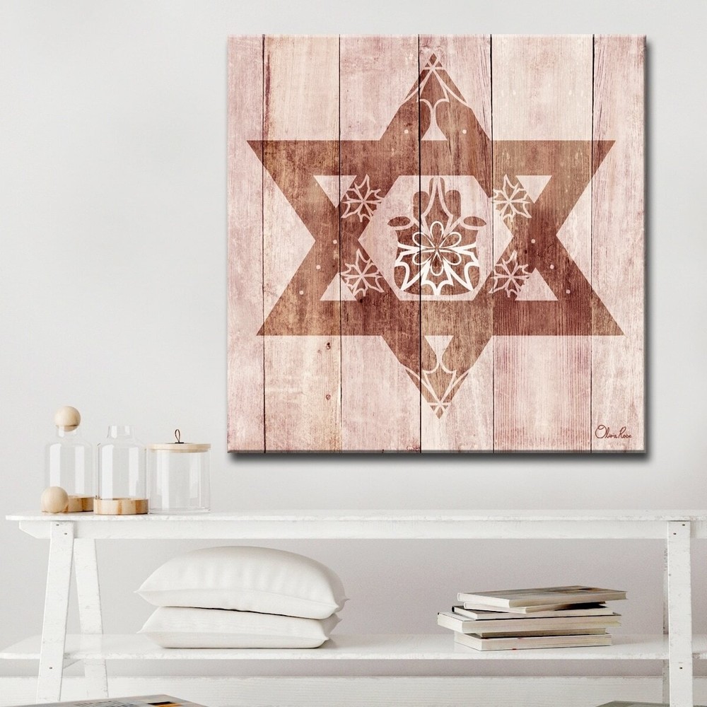 Olivia Rose Inspirational 'Star of David Hamsa' Wrapped  Mini