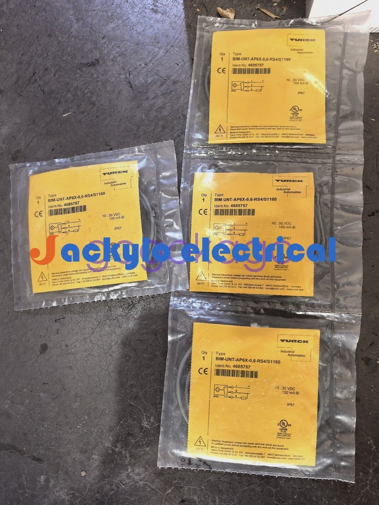 1PCS NEW Turck 4685757 BIM-UNT-AP6X-0, 6-RS4/S1160 Magnetic Sensor #ML