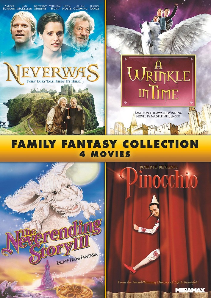Family Fantasy Collection (DVD) Jack Black Chris Potter Alfre Woodard
