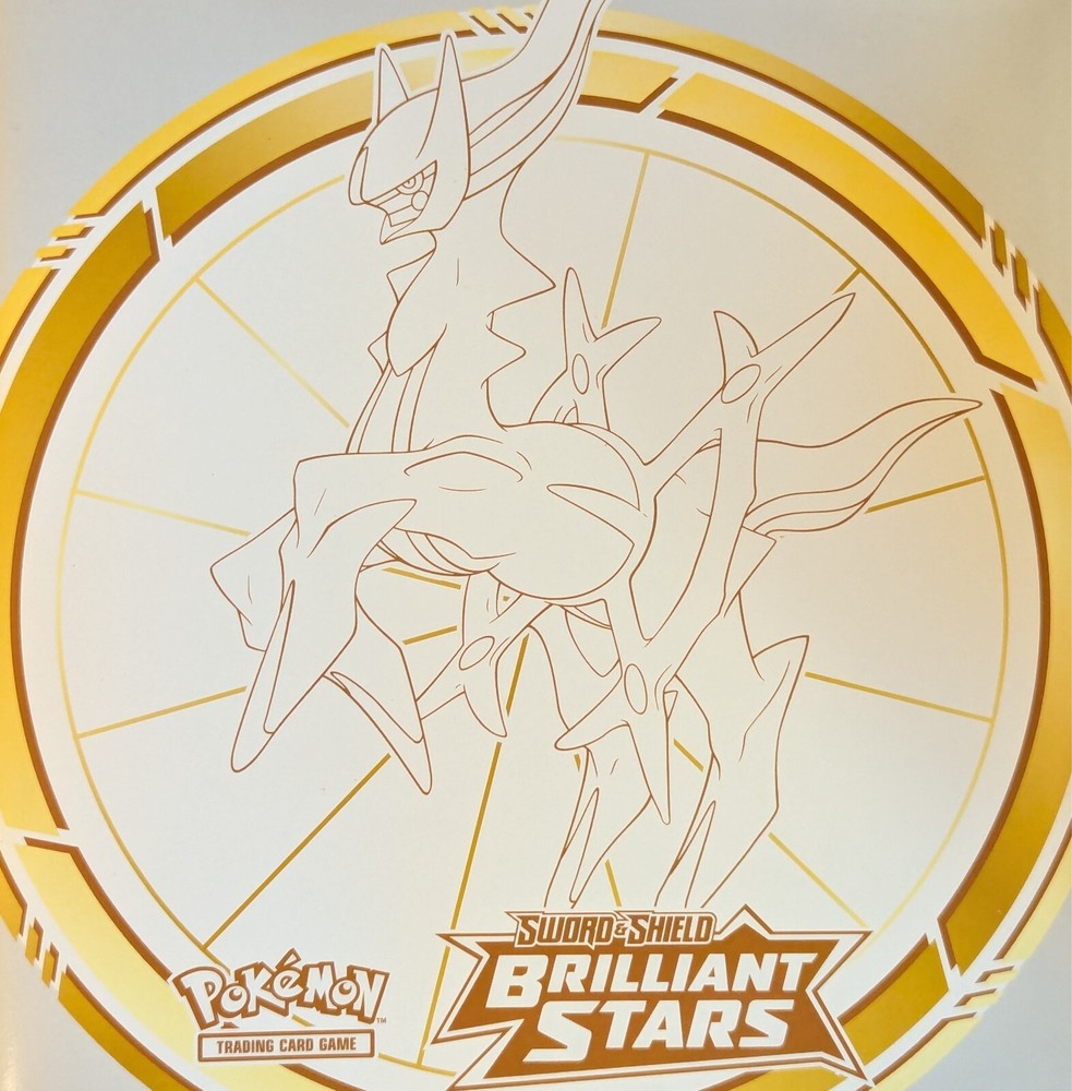 Pokemon TCG Brilliant Stars 124 Card Lot with C UC R Holo Rare Cards  