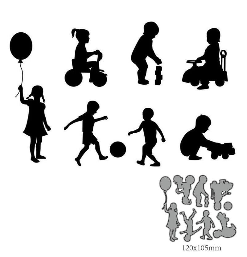Metal Cutting Dies Child Decoration Scrapbook Paper Craft Knife Mould Stencils