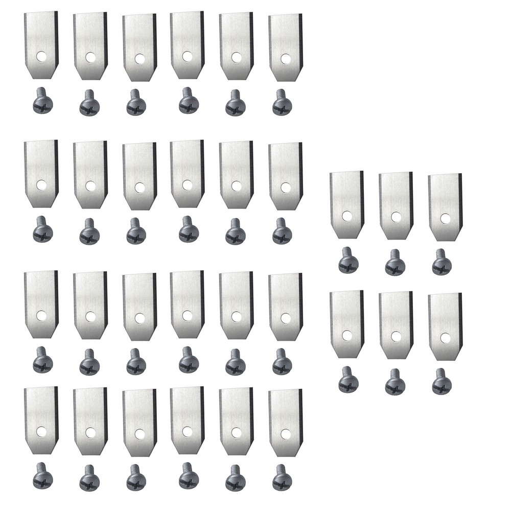30Pcs Replacement Lawnmower Blades Compatible with Husqvarna Automower & Gardena Robotic Mowers