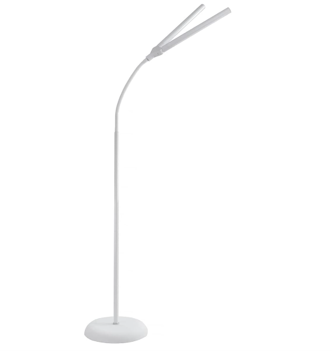 13.5W LED Floor Lamp with Eye-Care Anti-Glare 6000K Light & 4-Step Dimmer