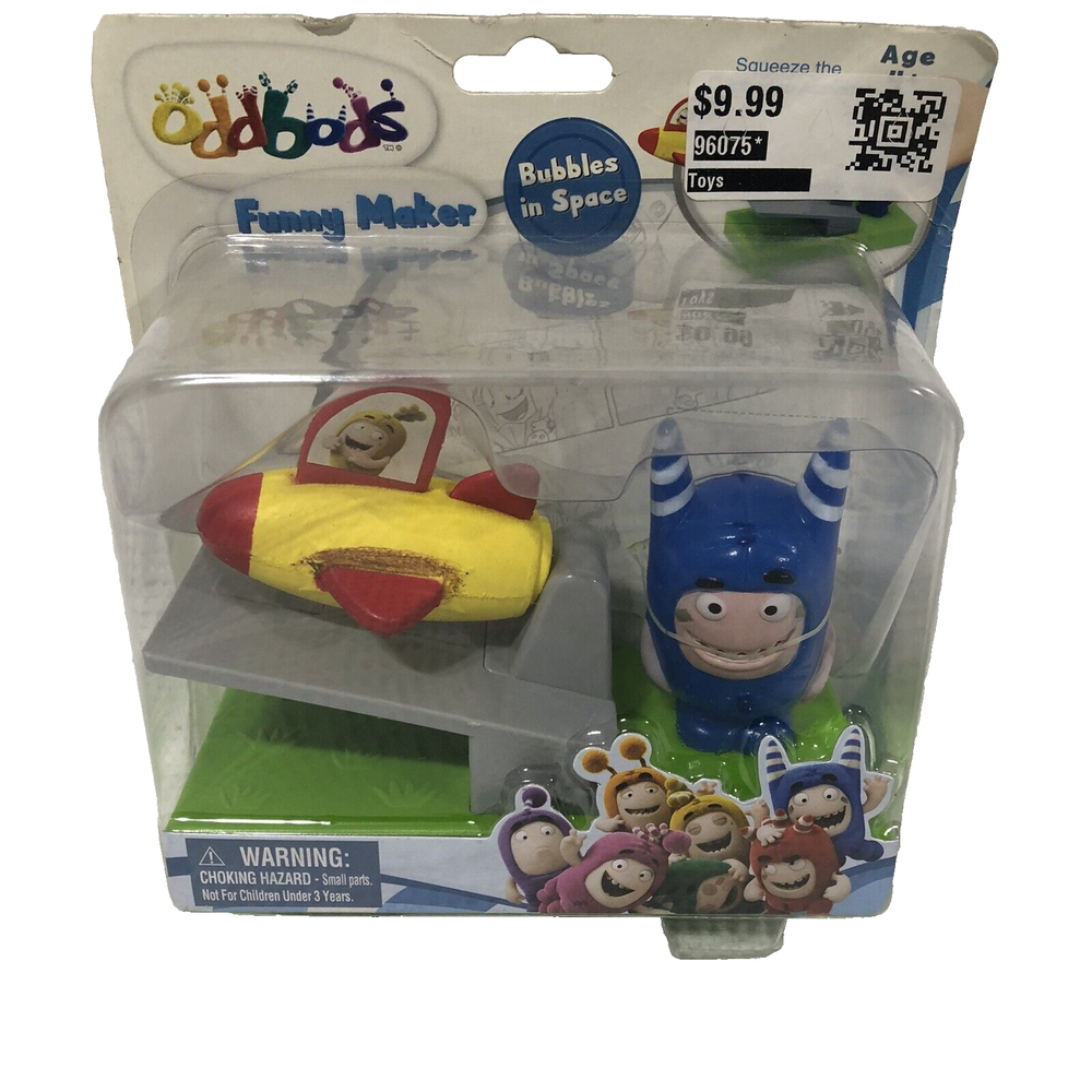 Oddbods Action Figure Bubbles and Pogo 