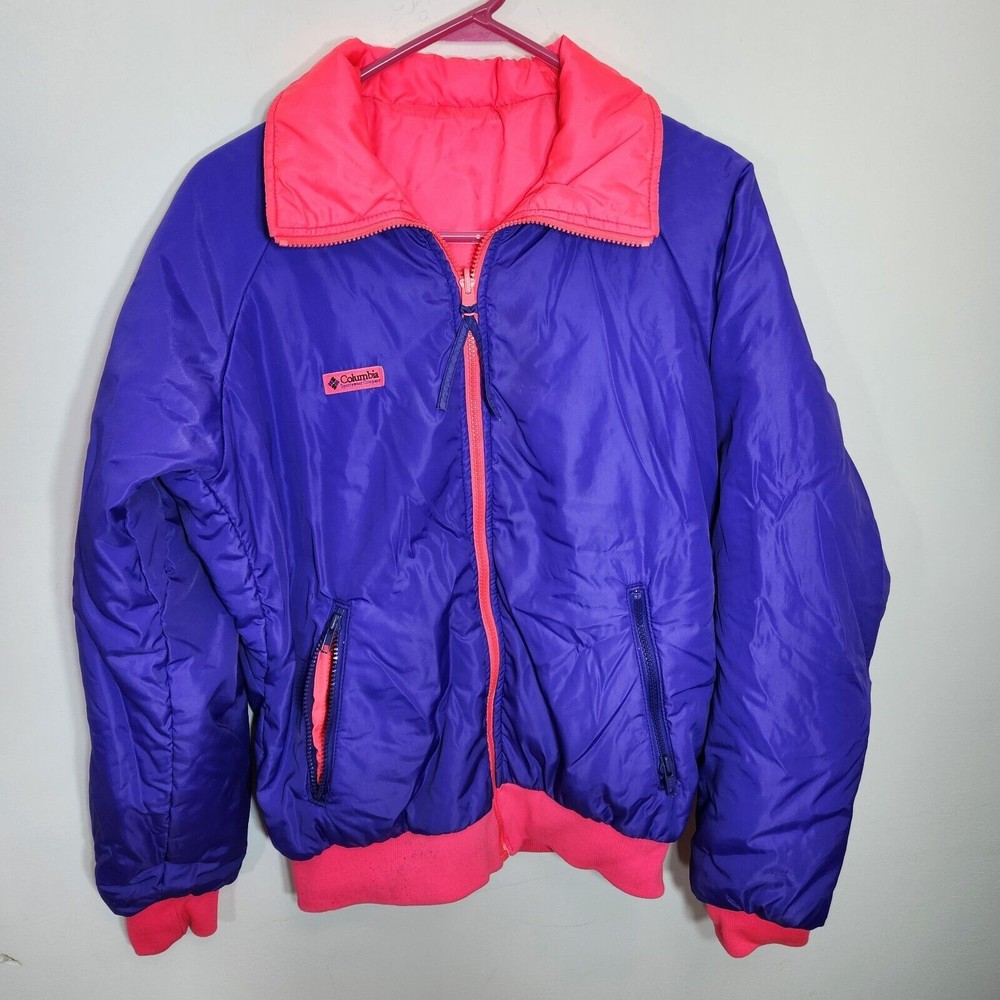 Columbia Men's Reversible Thermal Insulated Jacket - Medium  