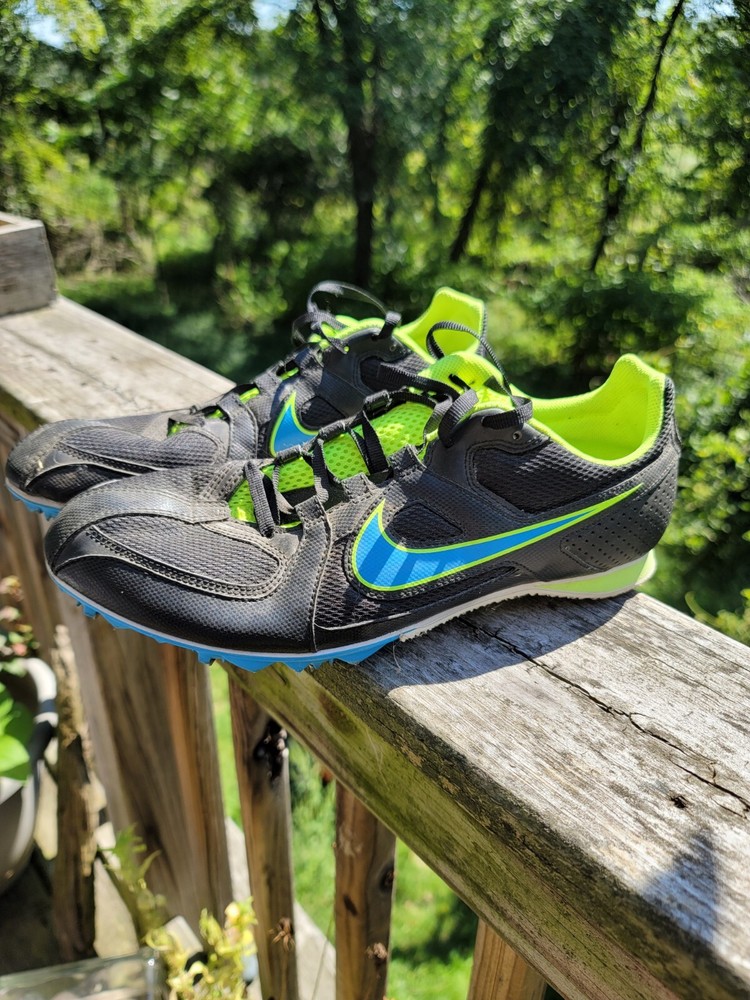 Nike Men's Zoom Rival Track And Field Spike Running Shoes Cleats 468648 Sz 9.5
