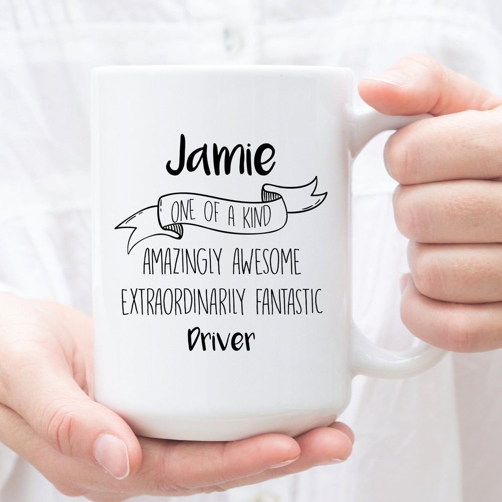Personalized Coffee Mug For Driver Custom Gifts For Driver Perfect Christmas