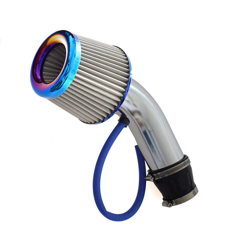 3 Inch Aluminum Alloy Turbo Piping Cold Air Intake Filter for US Stock Cars
