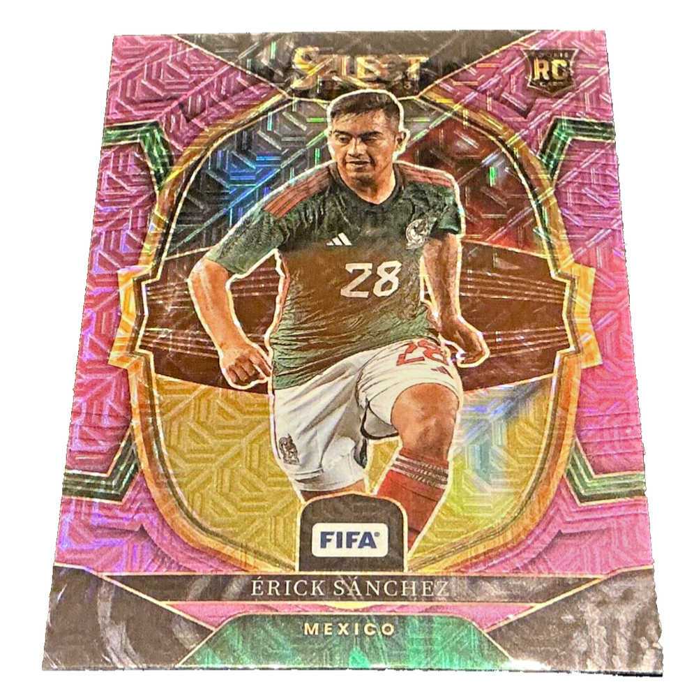 2022-23 Panini Select FIFA - Terrace Purple Mojo Prizm #37 Erick Sanchez