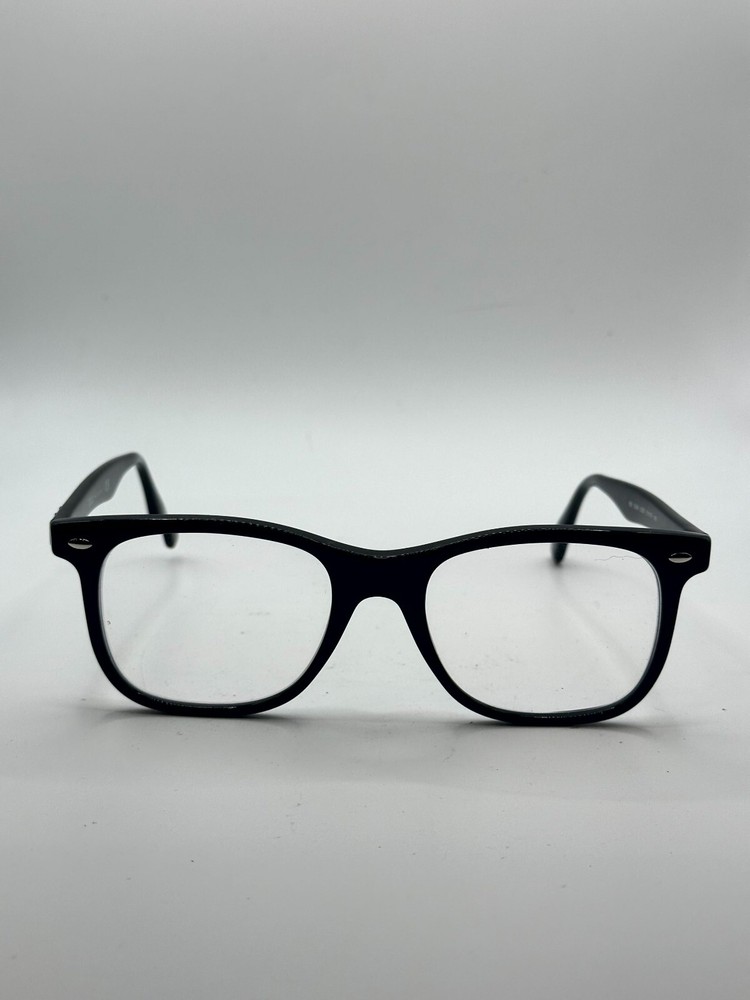 Ray-Ban RB5248 2000 Unisex Polished Black Square Eyeglasses Full Rim FRAMES ONLY