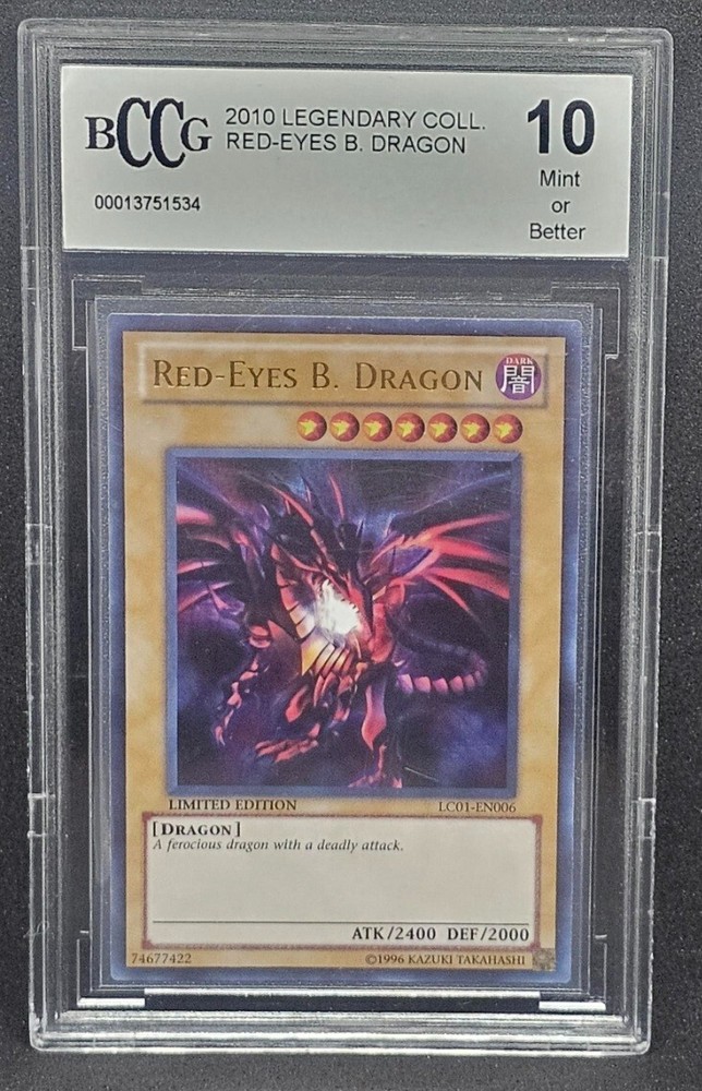 Red-Eyes B. Dragon LC01-EN006 Yu-Gi-Oh Legendary Collection 1 Limited Edition