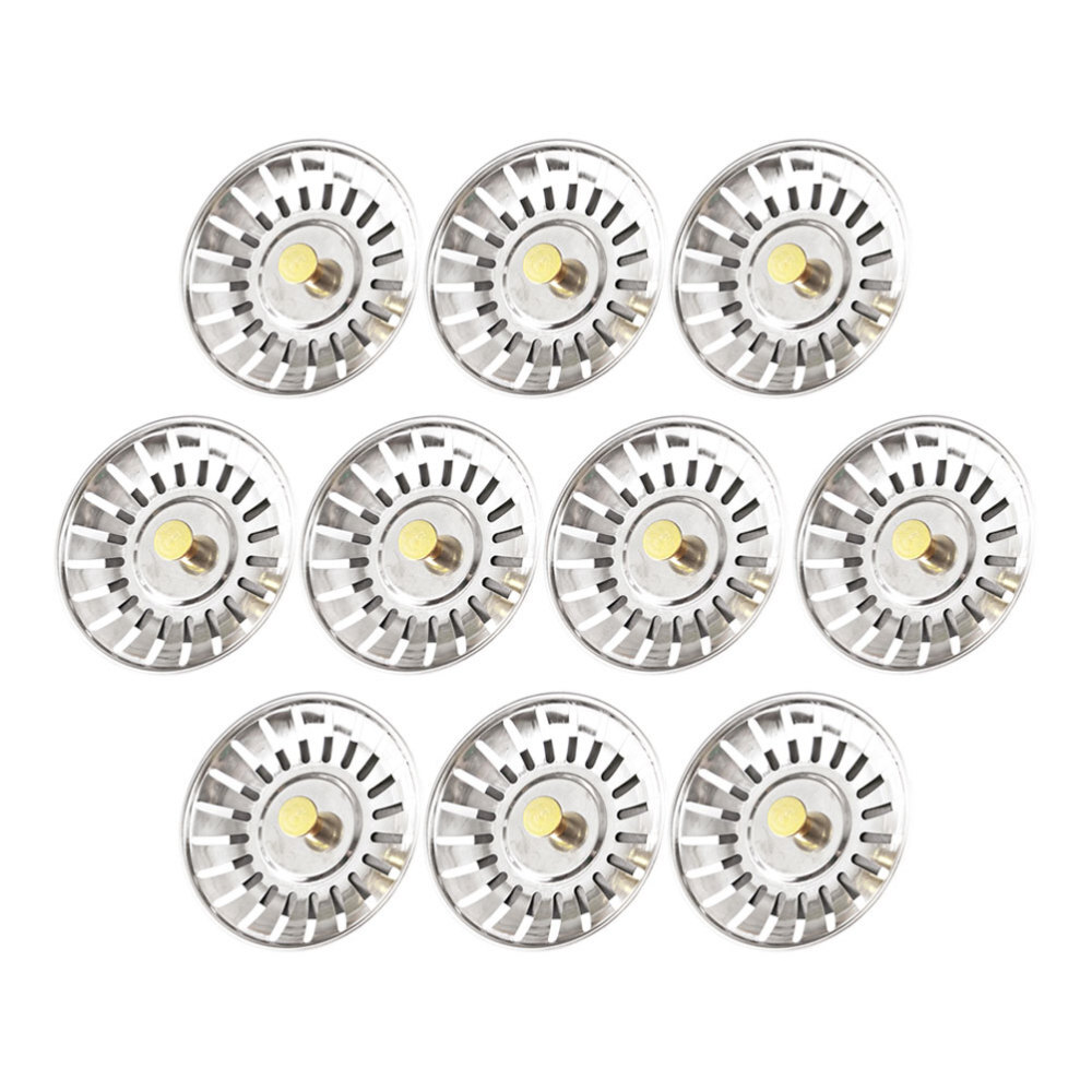 10-Piece Sink Drain Filters for Bathroom and Washing Basin Strainers