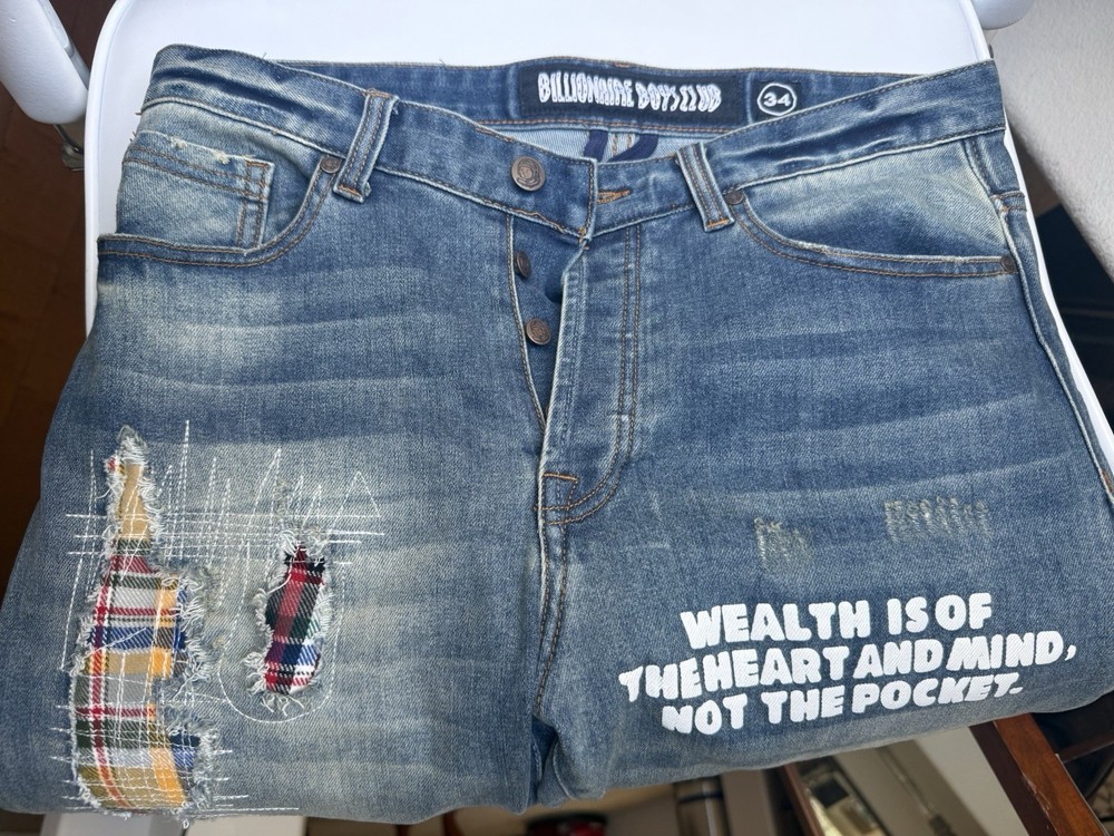 Billionaire boys Club Jeans - two jeans blue and black