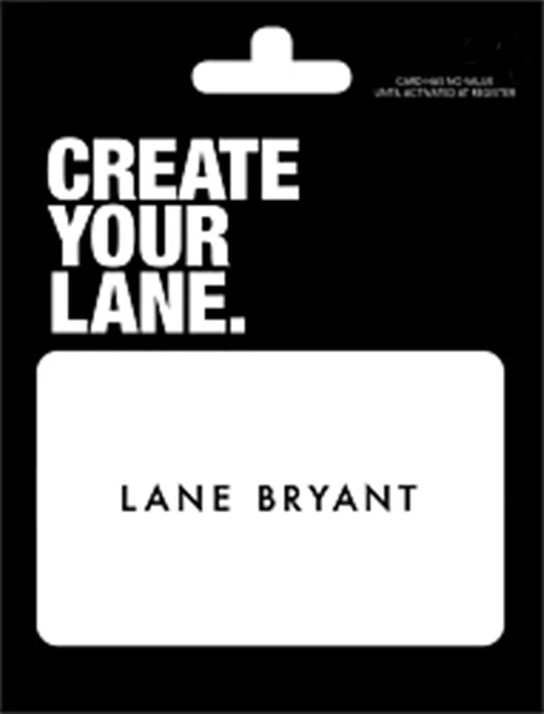 Lane Bryant 50 Dollar Gift Card for Fashion and Apparel