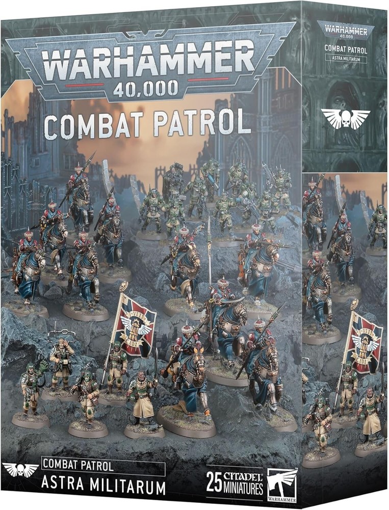 Warhammer 40k Astra Militarum Combat Patrol NEW REALEASE