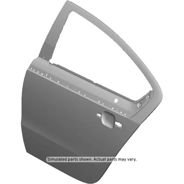 Genuine GM Left Rear Door Outer Panel Replacement Part 20946715