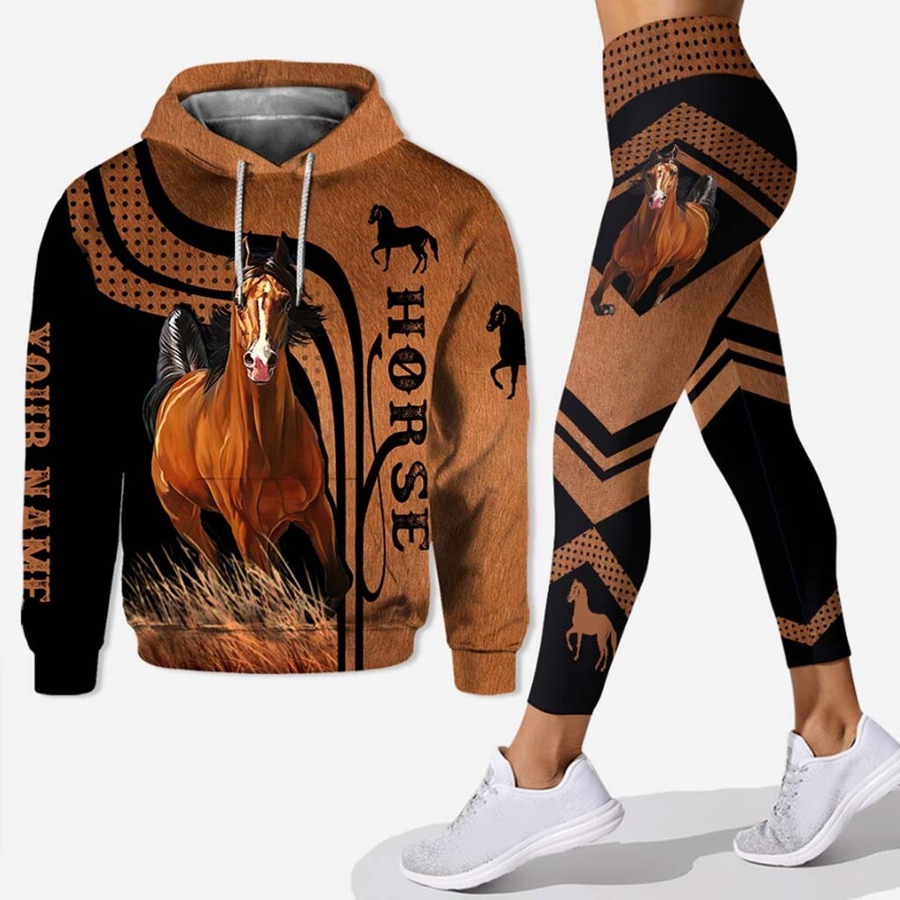 Love Horses Hoodie and Leggings