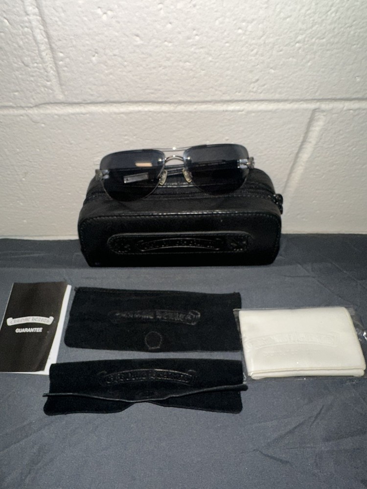 Vintage 90s Chrome Hearts Retro Stylish Sunglasses